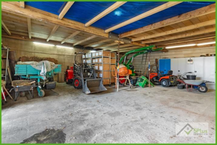 5Plus Immo ehem. Vierkanthof Geilenkirchen Leiffarth  Durchfahrt (Garage) / Werkstatt (Gewerbeteil)