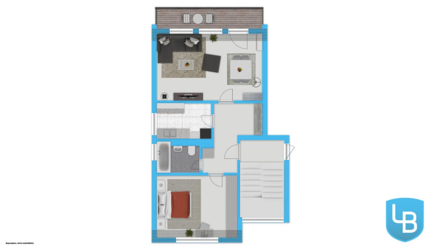 Grundriss Whg Nr 3