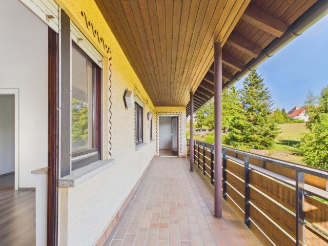 Balkon in Südausrichtung OG