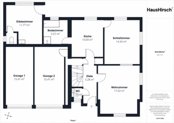 Grundriss Erdgeschoss