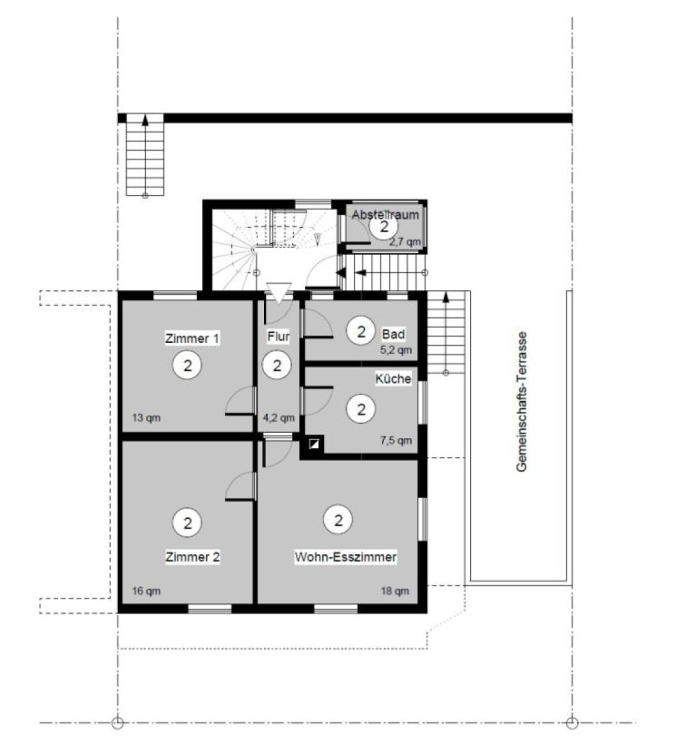 Grundriss 1.Obergeschoss