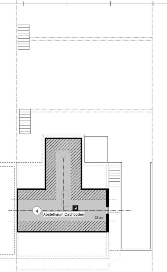 Grundriss Dachboden