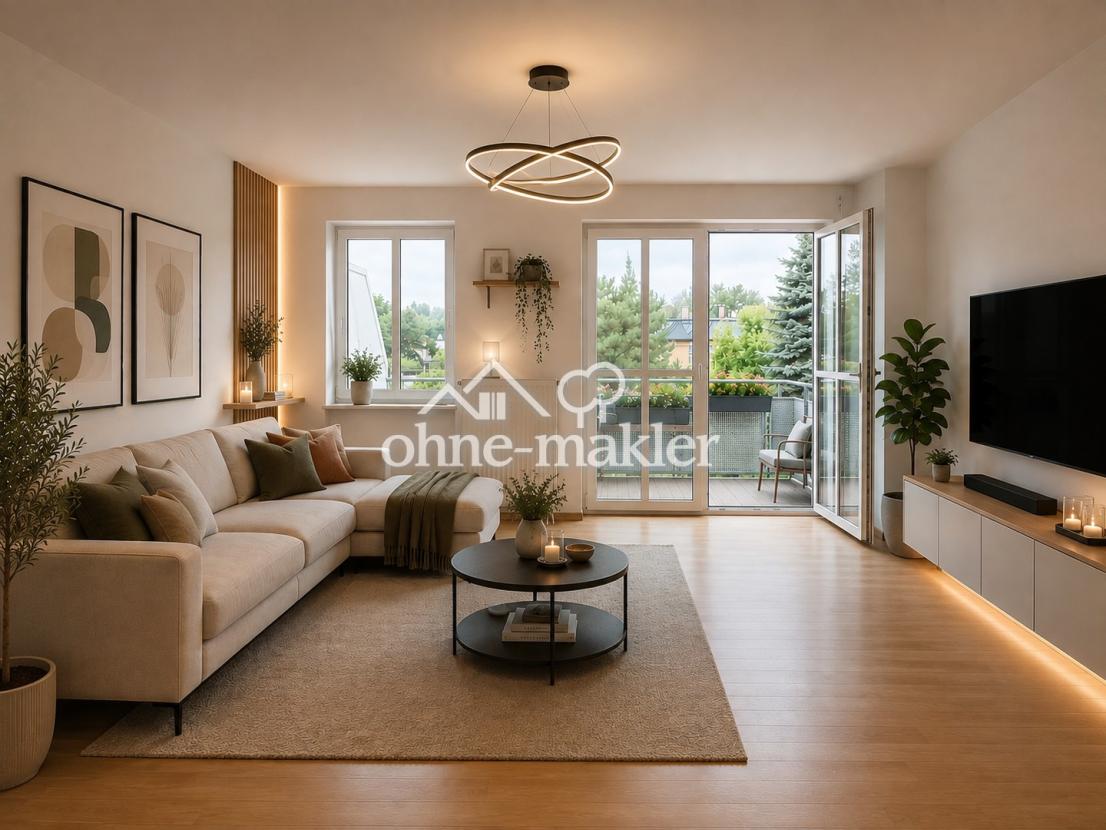 KI Visualisierung Wohnzimmer