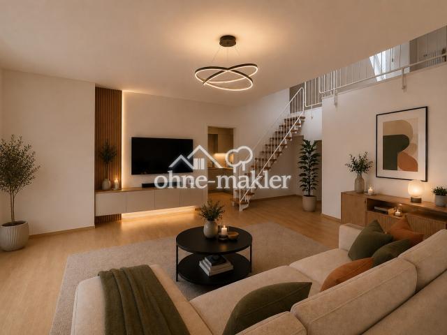 KI Visualisierung Wohnzimmer