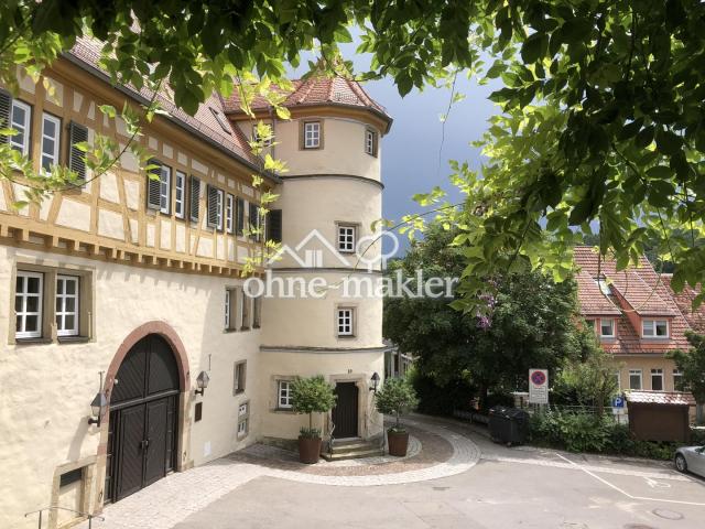 Blick vom Balkon