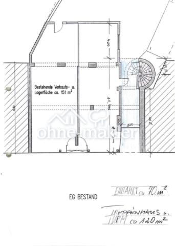 Grundriss Gewerbeeinheiten
