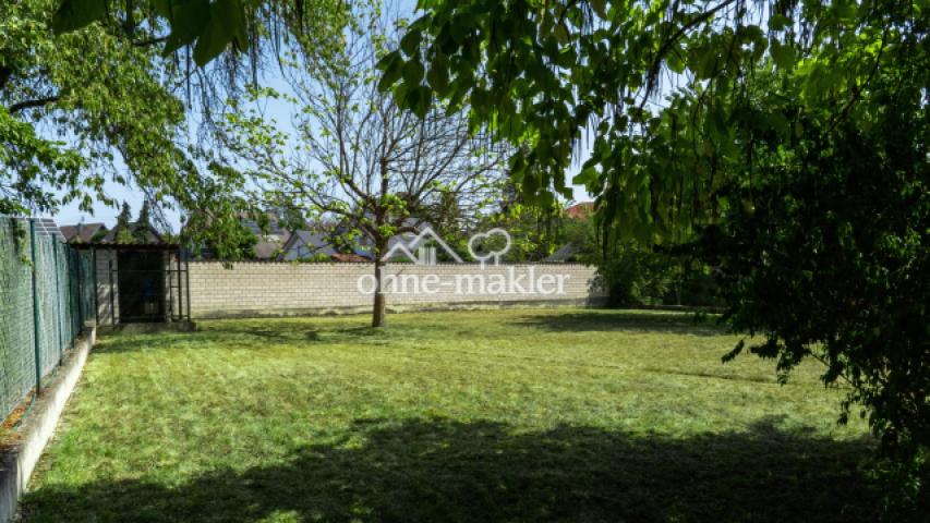 Großer hinterer Garten