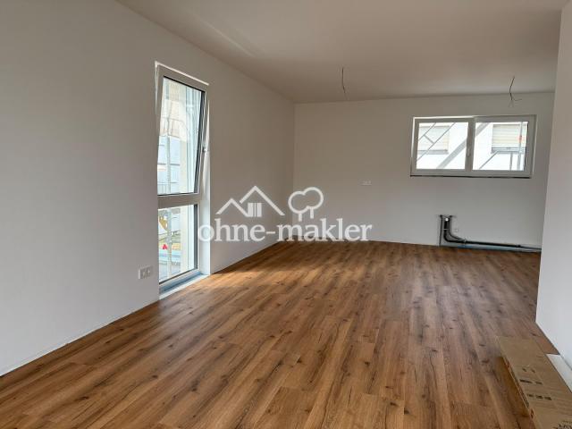 Blick vom Balkon aus