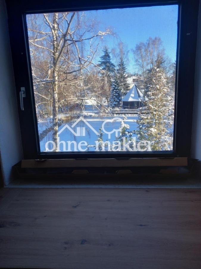 Küche Ausblick im Winter
