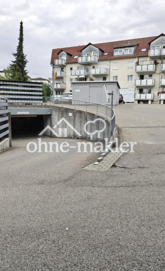 Tiefgaragenzufahrt