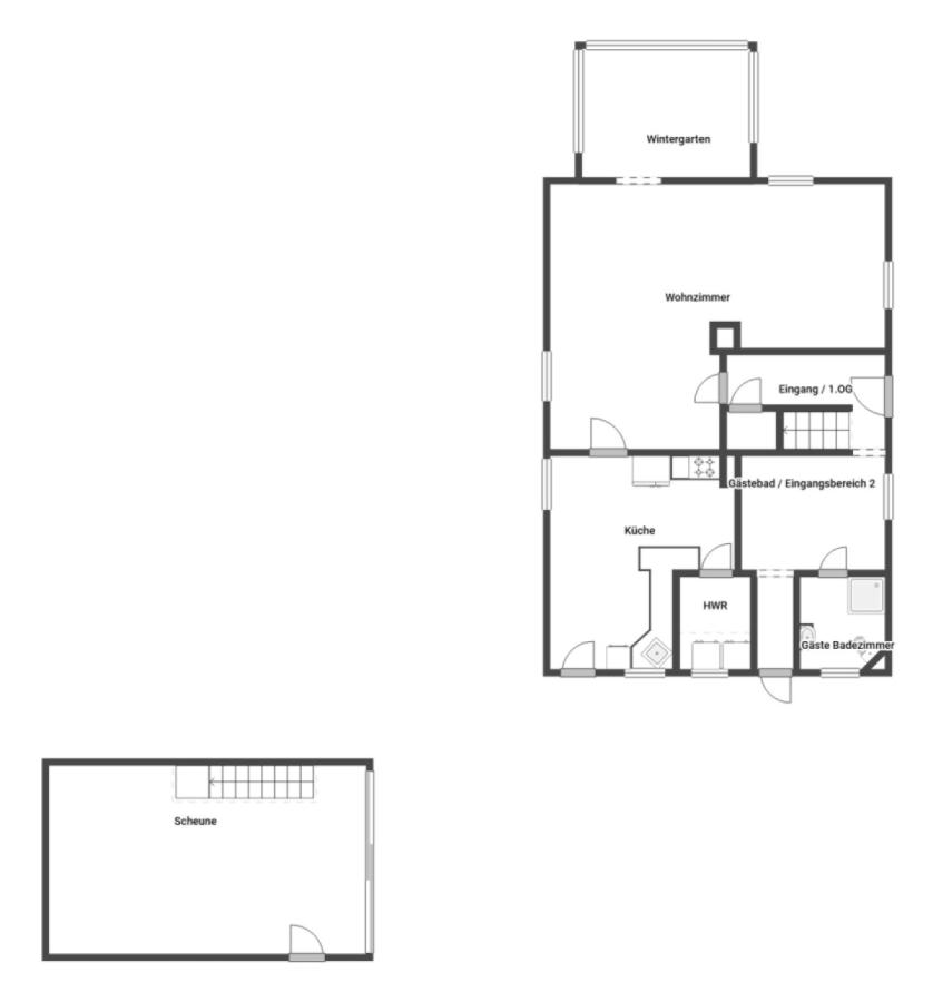 Grundriss Skizze EG