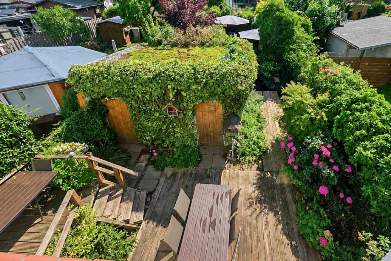 Ausblick in den Garten