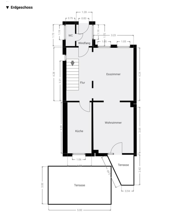 Grundriss Skizze EG