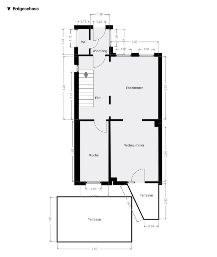 Grundriss Skizze EG