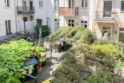 Blick in den Hinterhof