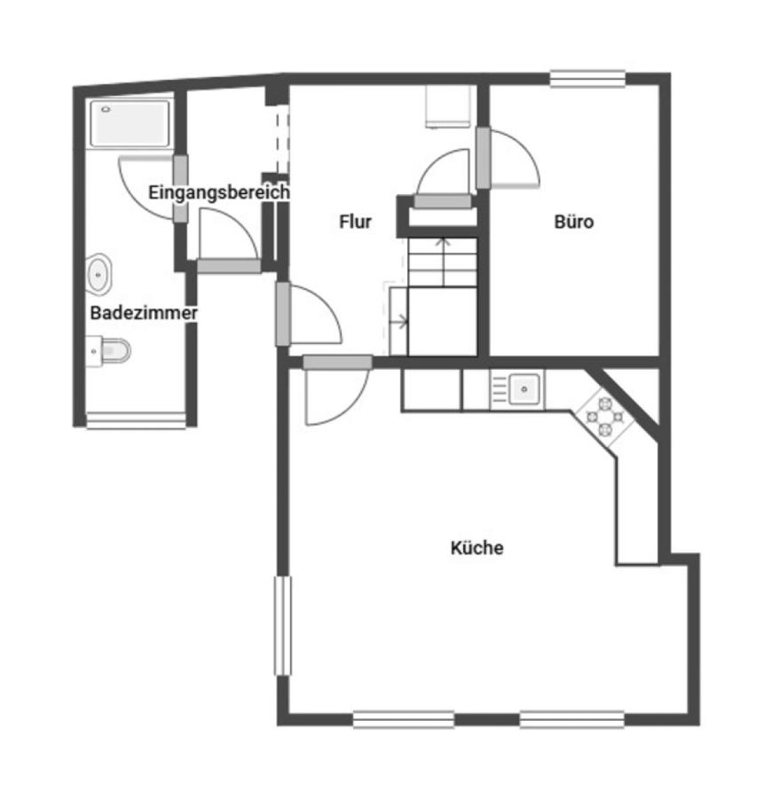 Grundriss Skizze EG