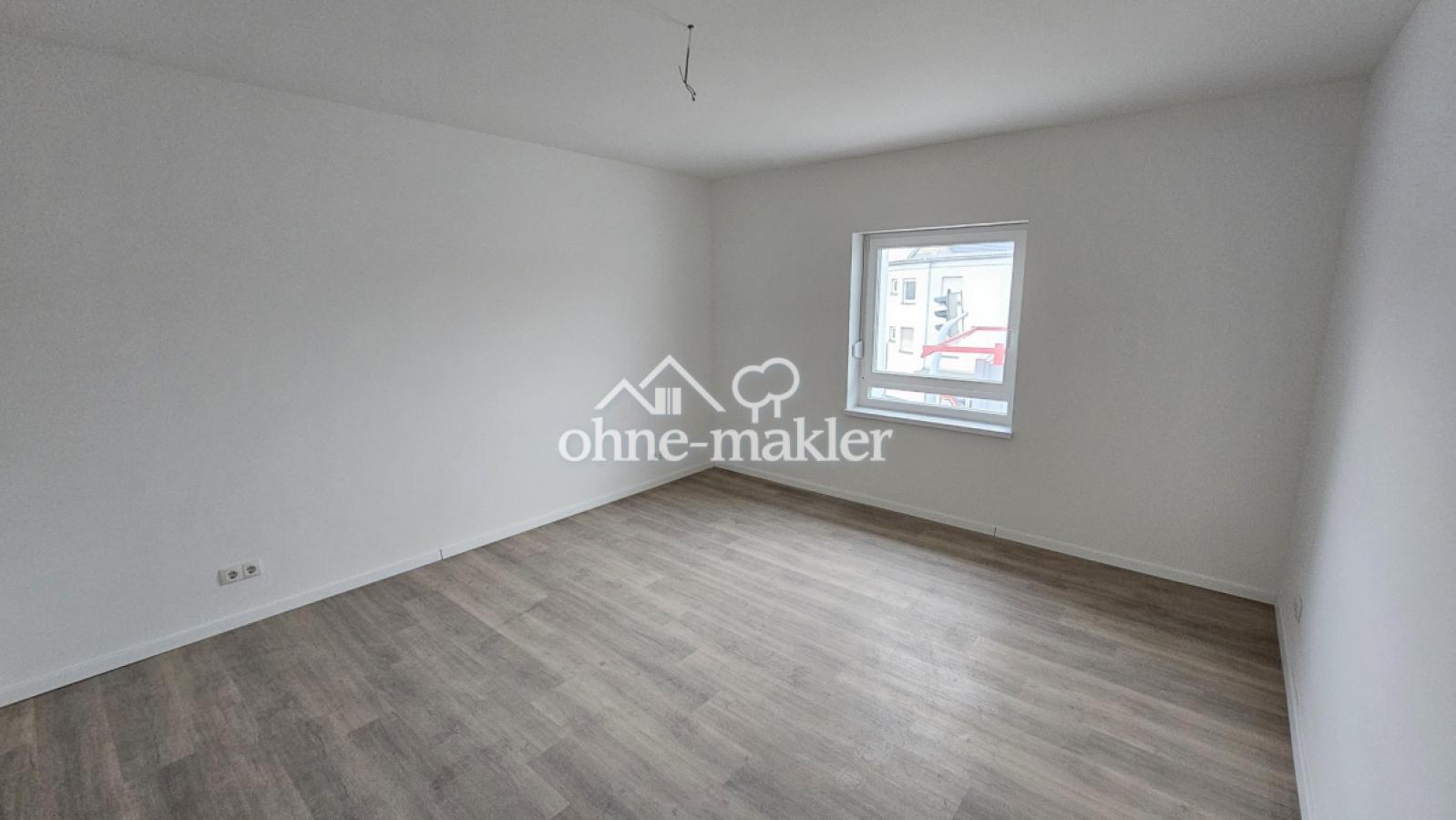Schlafzimmer leer