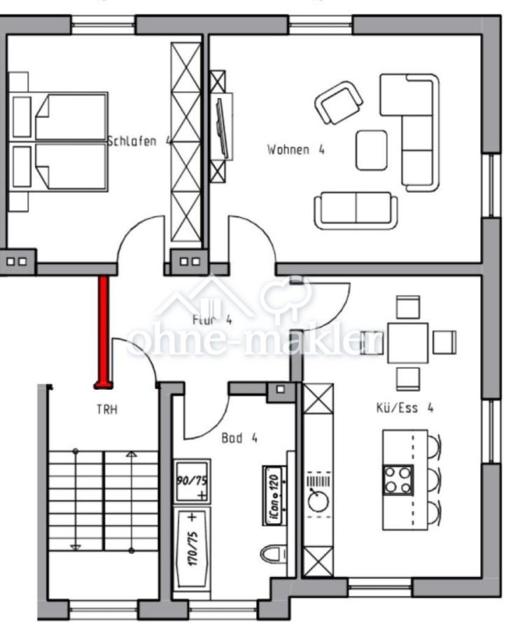 Grunriss Wohnung