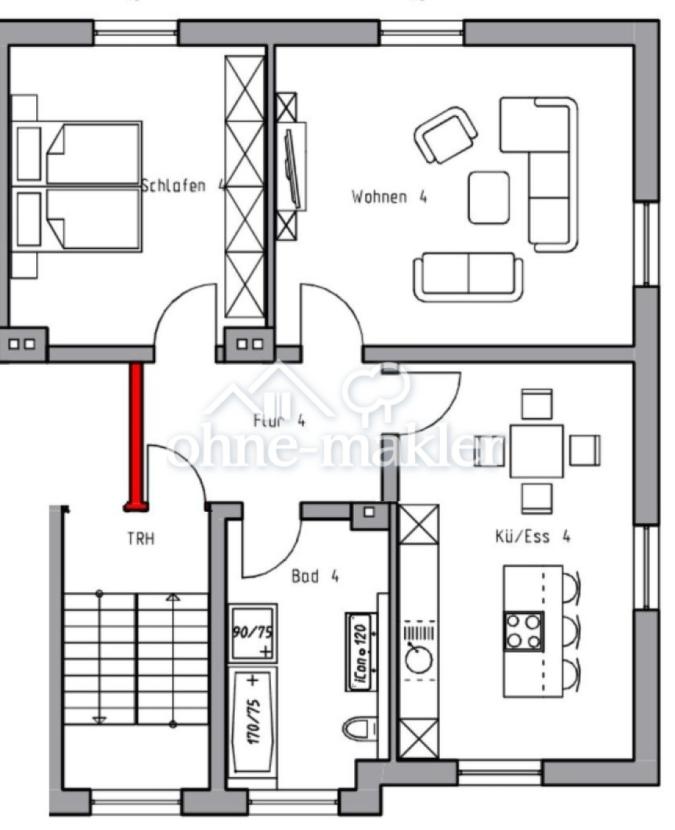 Grunriss Wohnung