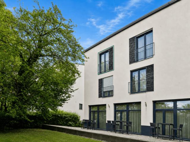 Rückansicht des Apartment