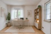 Visualisierung Einrichtungsidee - Schlafzimmer 1 (EG) 