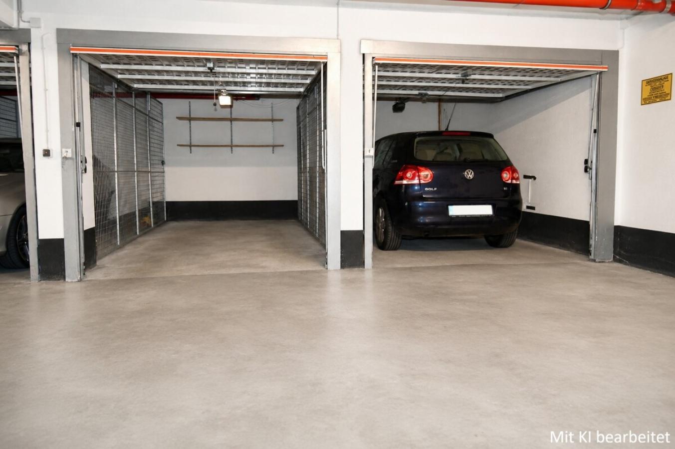 Abschließbare Garage