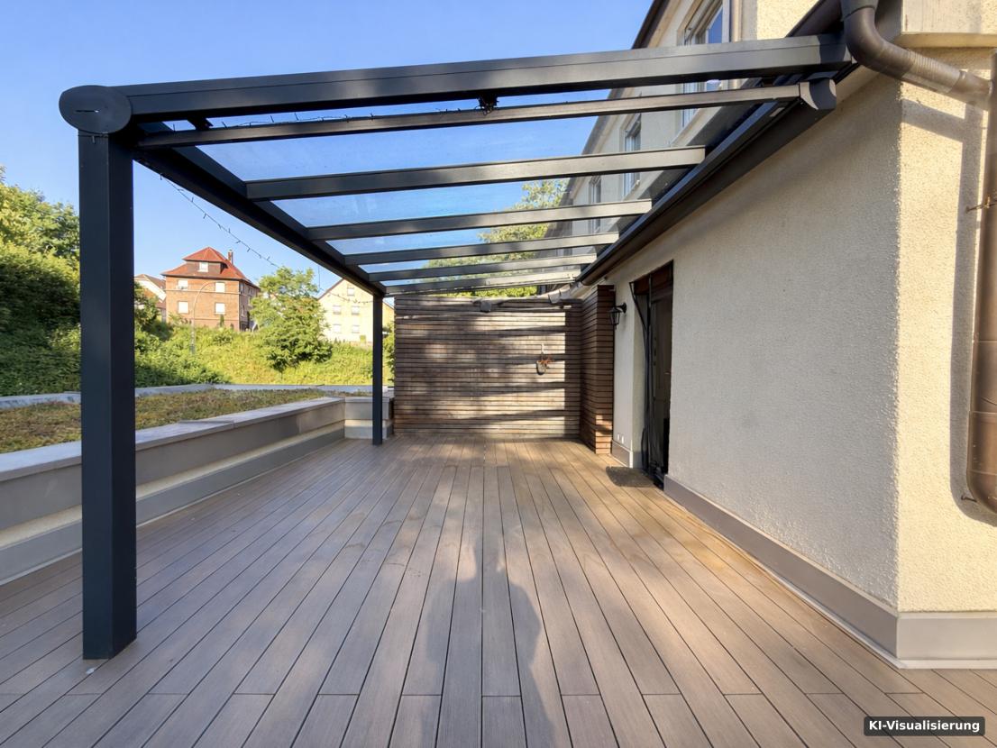 KI-Visualisierung – Terrasse