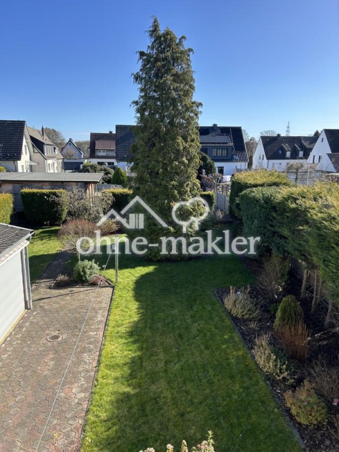 Garten von oben