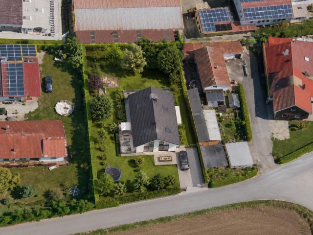 Vogelperspektive EFH - KI-Visualisierung
