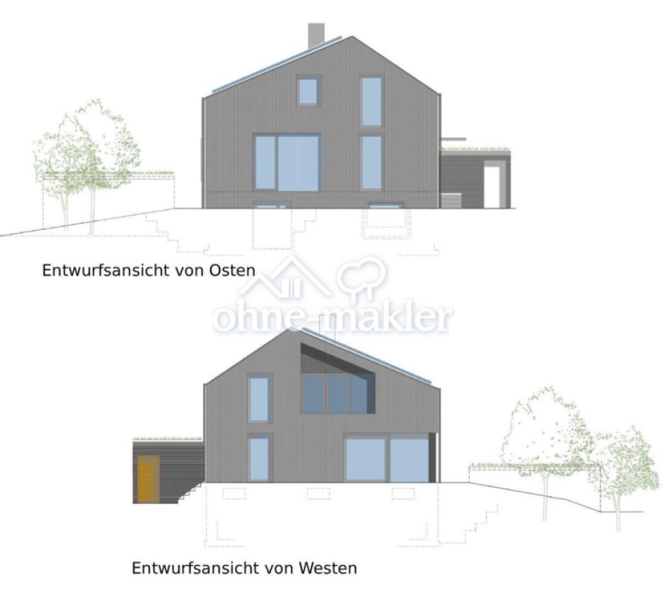 Entwurfsansichten - Ost/West