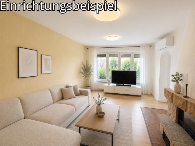 Einrichtungsbeispiel Wohnzimmer