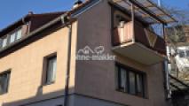 Seitliches Bild des Hauses
