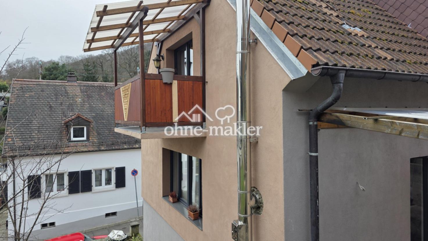 Offene Hausseite