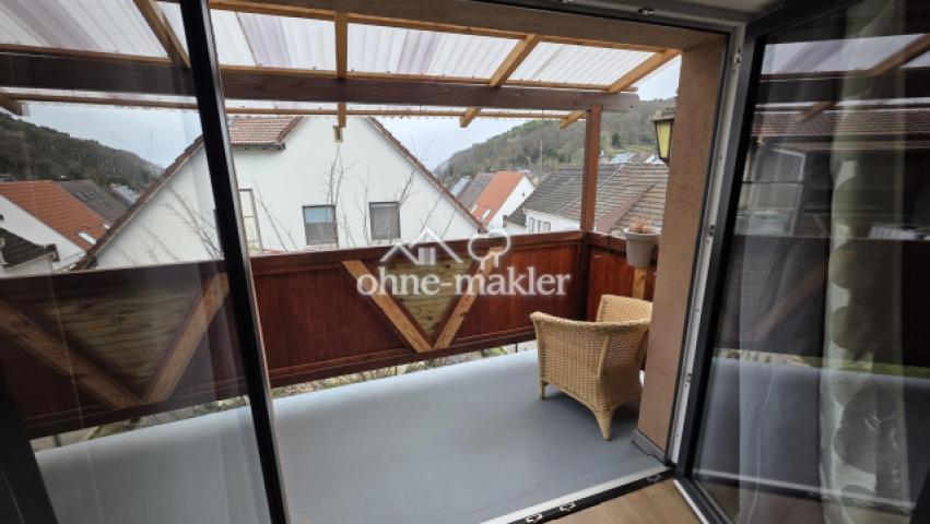Balkon von innen