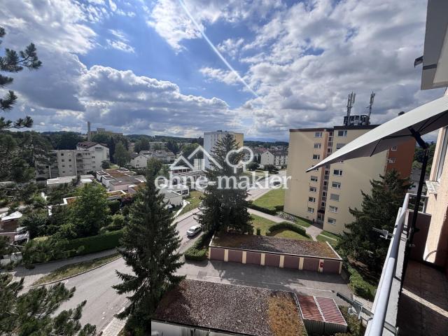 Blick vom Balkon