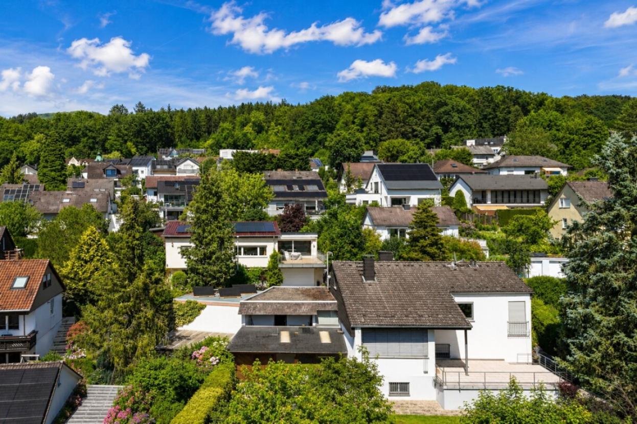 Blick über den Sonnenhang