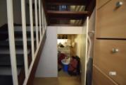Stauraum unter der Treppe