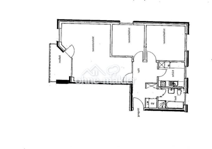 Grundriss Bauzeichnung