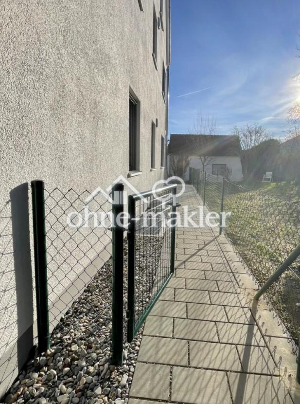 Weg zum Gartenanteil