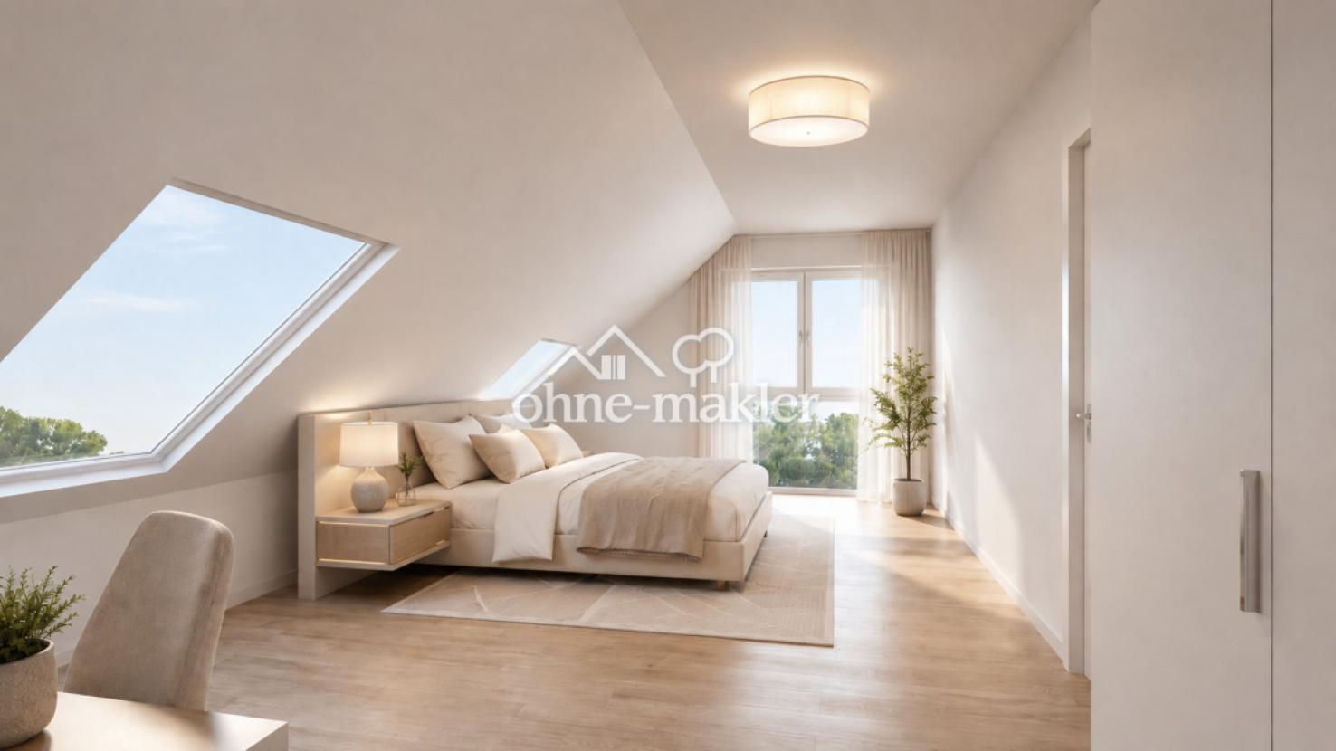 Visualisierung 2. DG Zimmer