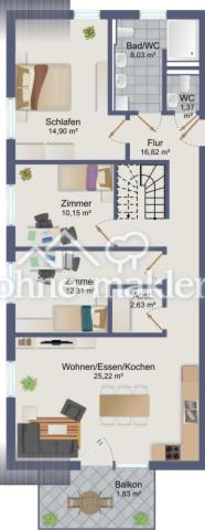 Grundriss 1.DG