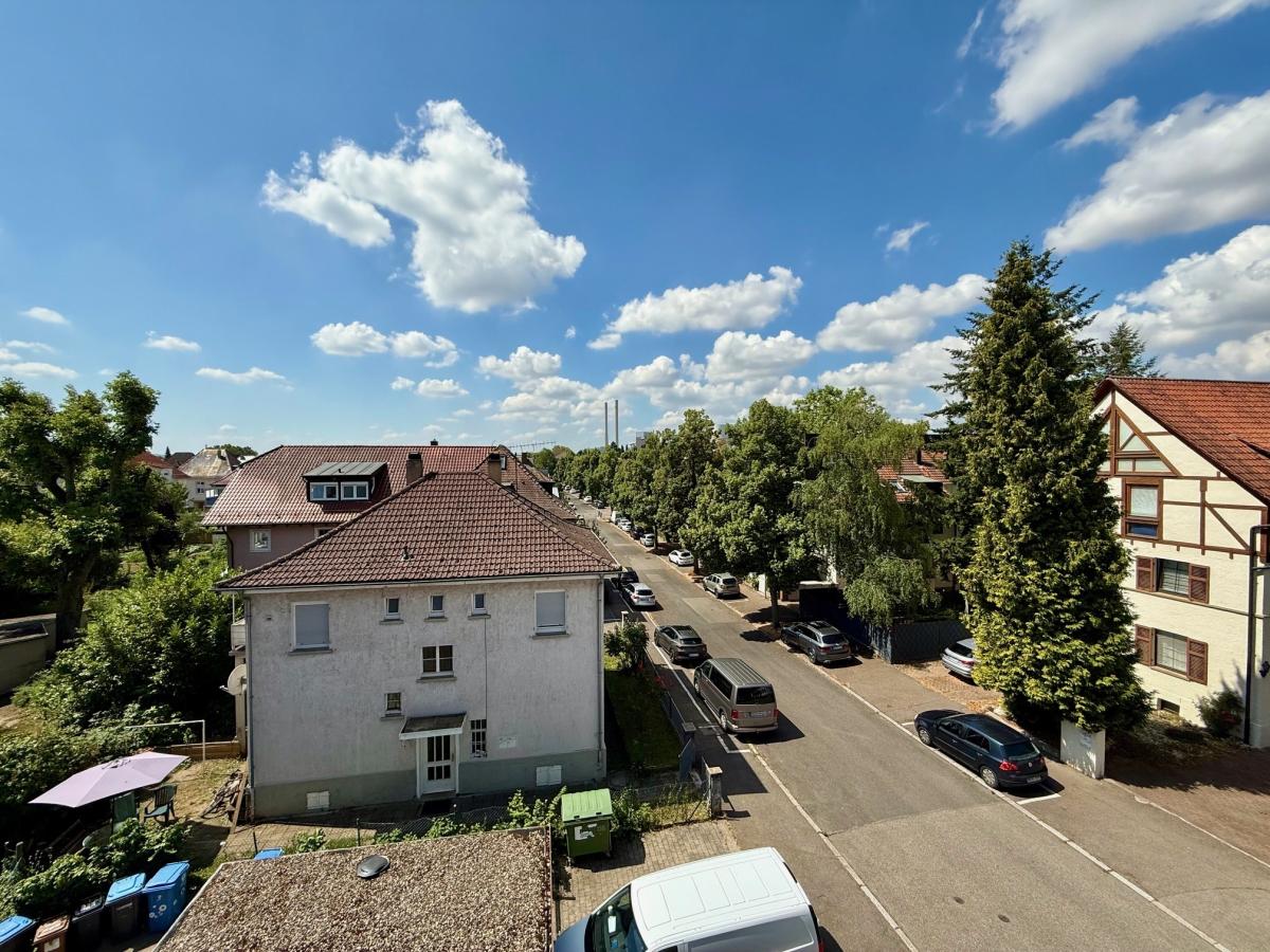 Aussicht vom Balkon