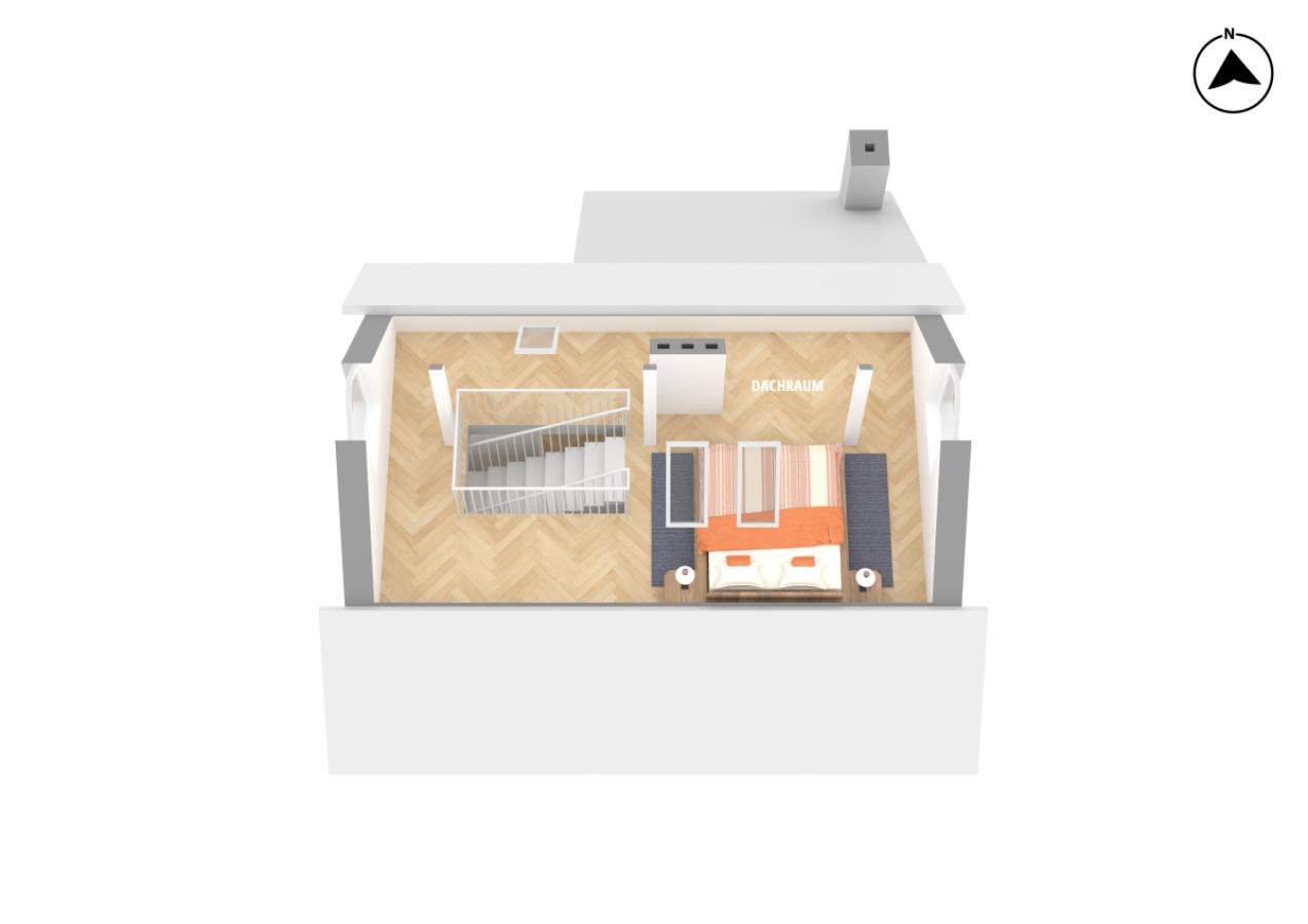EFH Glienicke-Nordbahn-Dachraum-3D-Grundriss