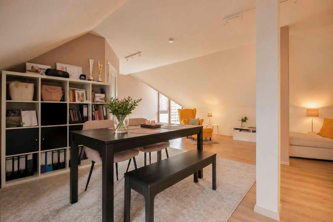 Blick Richtung Balkon