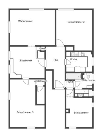 Grundriss Skizze