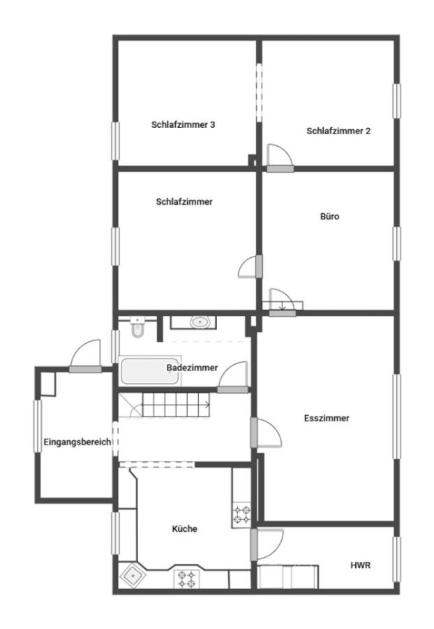 Grundriss Skizze EG