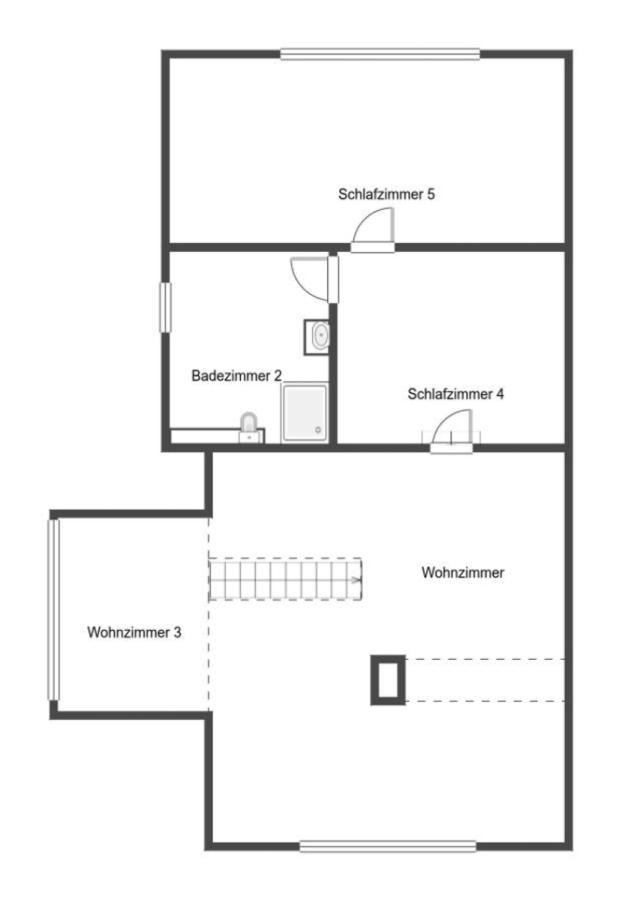 Grundriss Skizze 1.OG