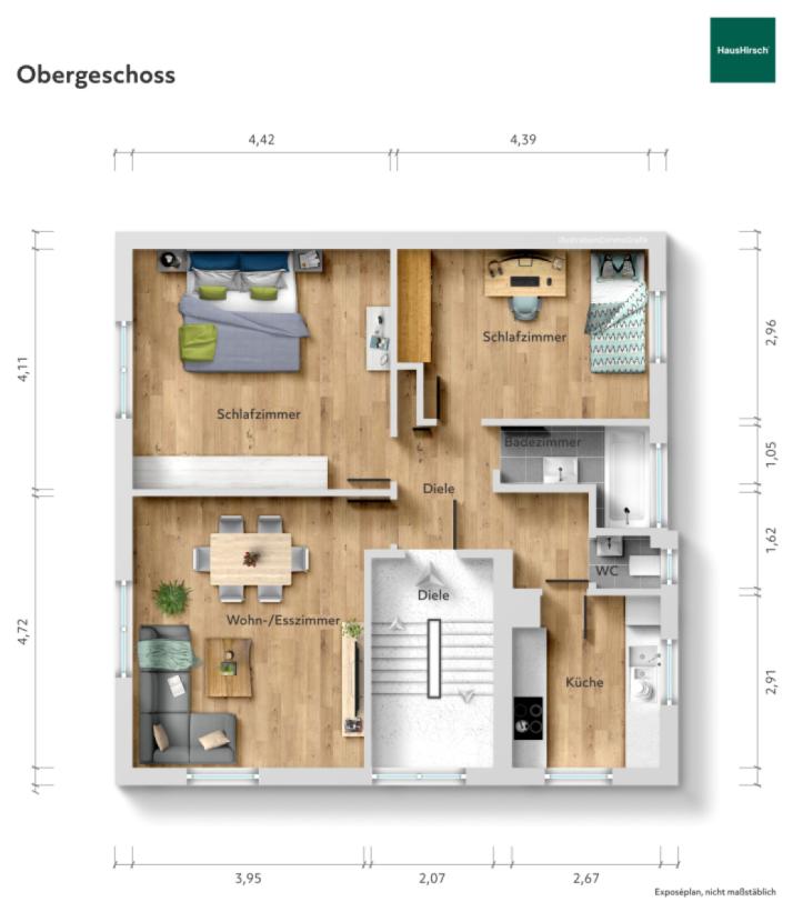 Grundriss OG