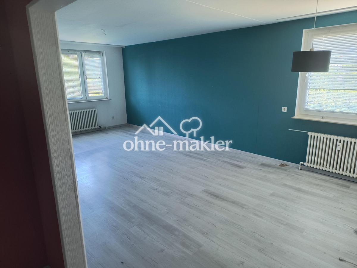 Wohnzimmer, Sicht vom Eingang