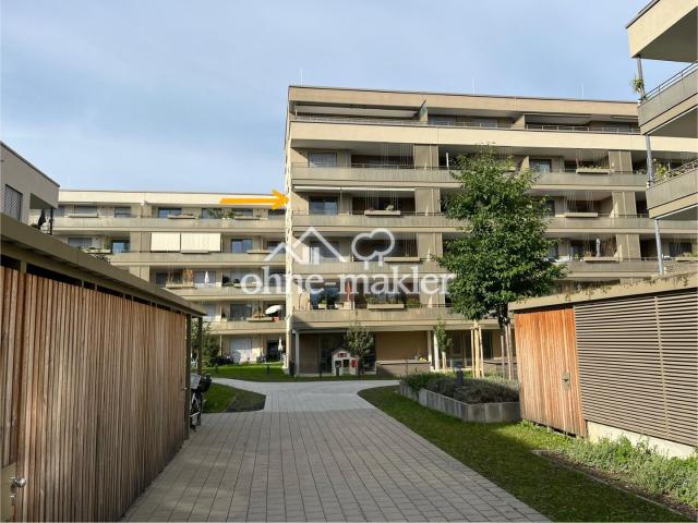 Blick auf die Wohnung